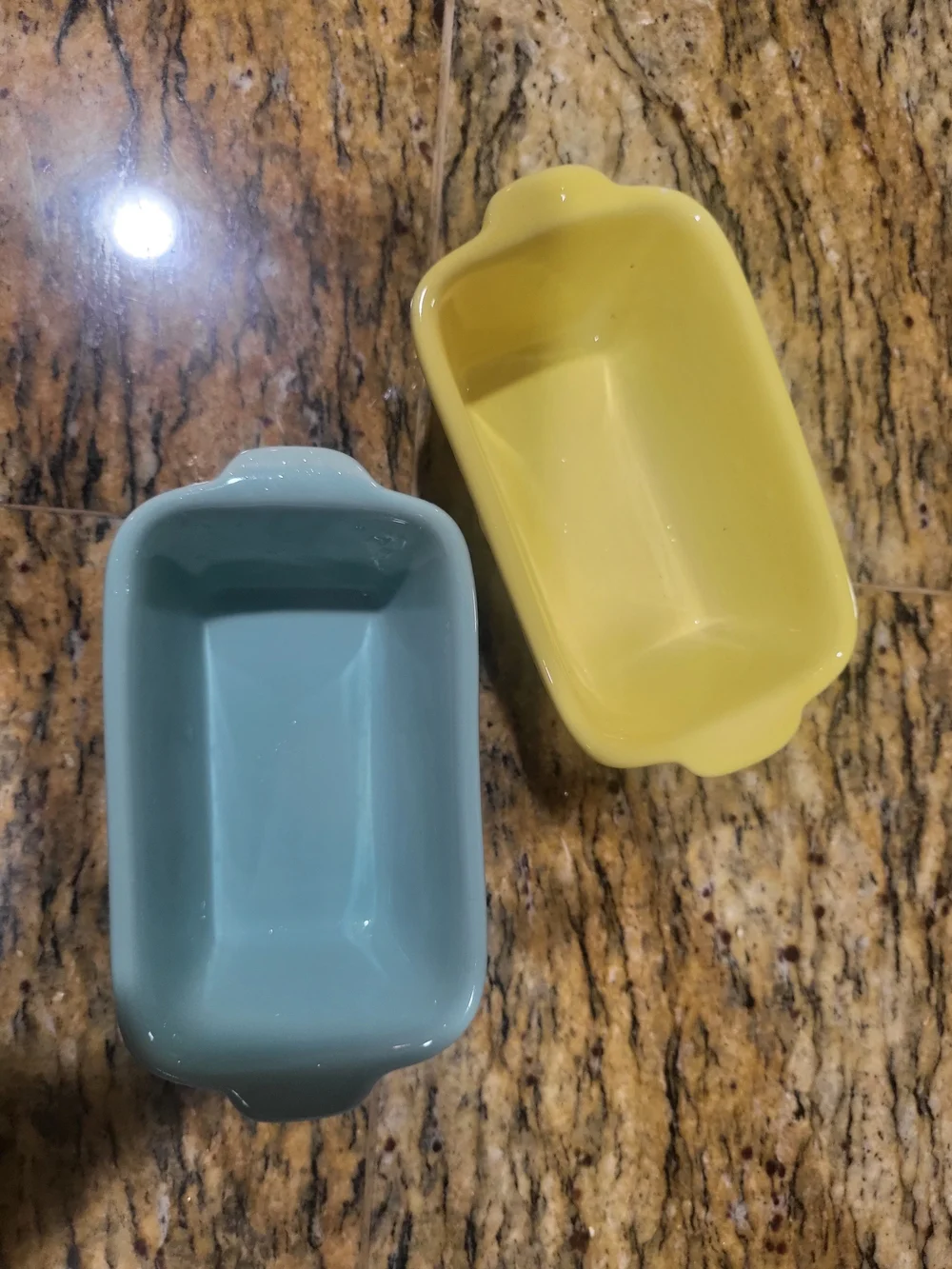 Pioneer Woman Set of 2 Mini Floral Stoneware Baking Dishes